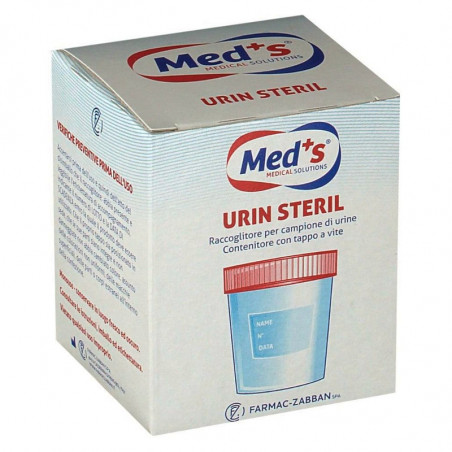 MEDS CONTENITORE URINE STERIL COP.A VITE