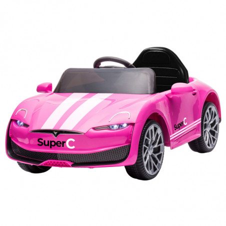 AUTO SUPER CAR 12V ROSA