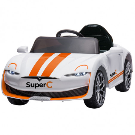 AUTO SUPER CAR 12V BIANCA