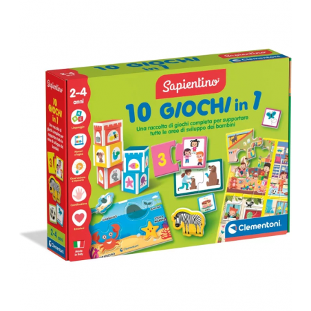 CLEMENTONI 10 GIOCHI IN 1